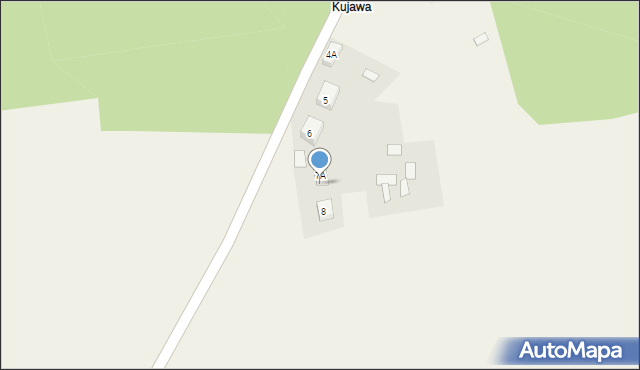 Kujawa, Kujawa, 7B, mapa Kujawa