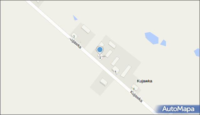 Kujawka, Kujawka, 4, mapa Kujawka
