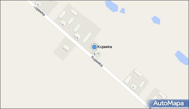 Kujawka, Kujawka, 6, mapa Kujawka