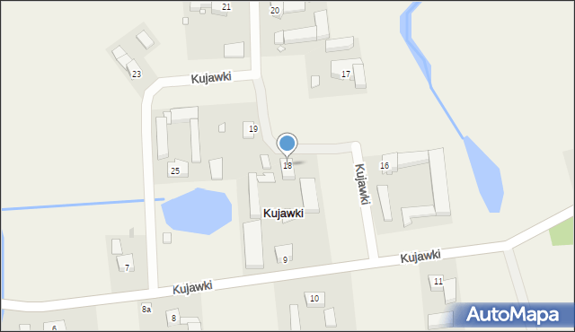 Kujawki, Kujawki, 18, mapa Kujawki