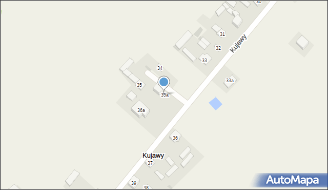 Kujawy, Kujawy, 35a, mapa Kujawy