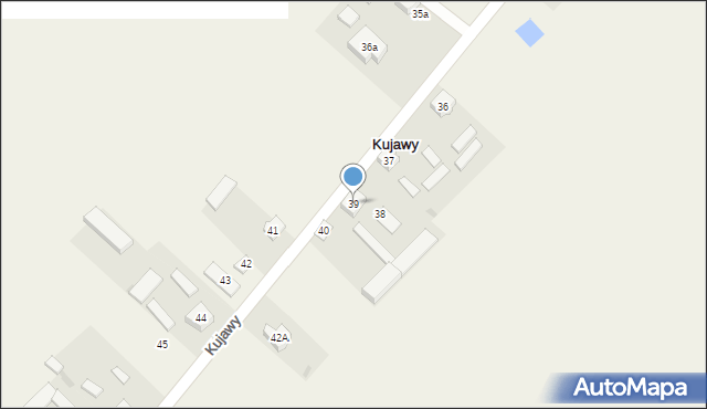 Kujawy, Kujawy, 39, mapa Kujawy