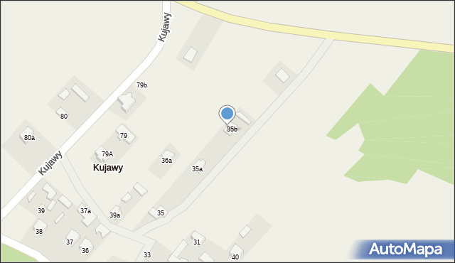 Kujawy, Kujawy, 36b, mapa Kujawy