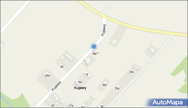 Kujawy, Kujawy, 79b, mapa Kujawy