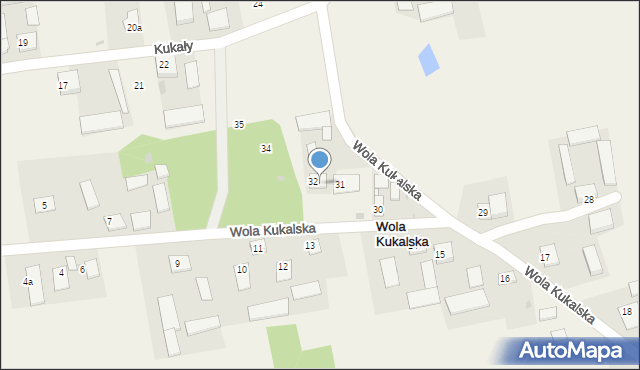 Kukały, Kukały, 33, mapa Kukały