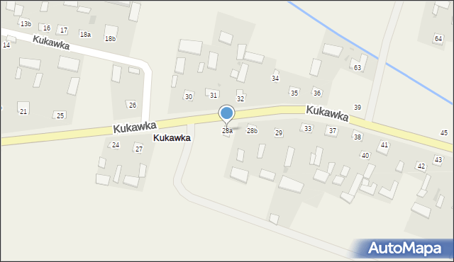 Kukawka, Kukawka, 28a, mapa Kukawka