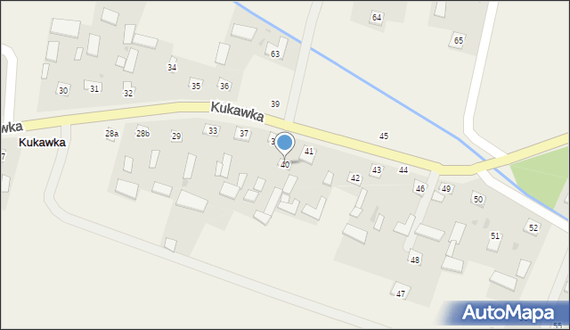 Kukawka, Kukawka, 40, mapa Kukawka