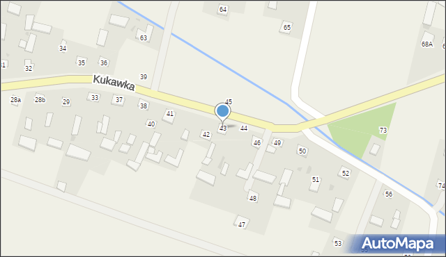 Kukawka, Kukawka, 43, mapa Kukawka