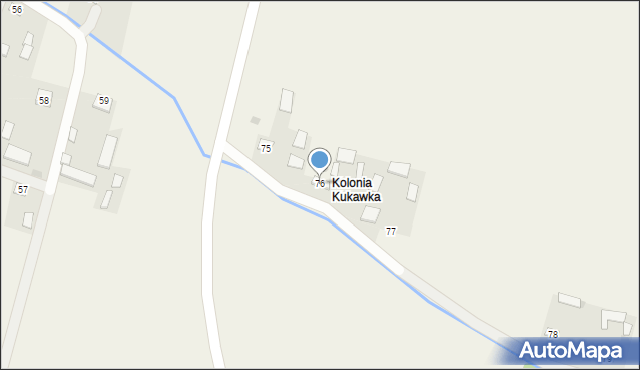 Kukawka, Kukawka, 76, mapa Kukawka