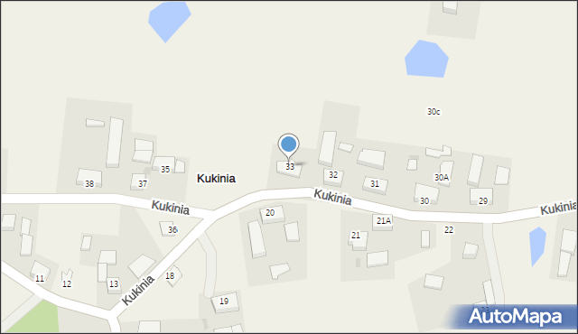 Kukinia, Kukinia, 33, mapa Kukinia