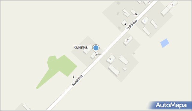 Kukinka, Kukinka, 6, mapa Kukinka