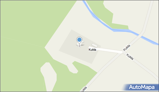 Kukła, Kukła, 1, mapa Kukła