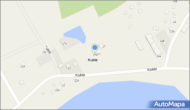 Kukle, Kukle, 27A, mapa Kukle