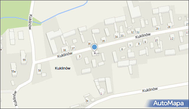 Kuklinów, Kuklinów, 5, mapa Kuklinów