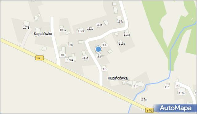 Kuków, Kuków, 113, mapa Kuków