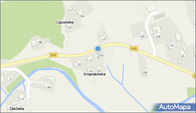 Kuków, Kuków, 12, mapa Kuków