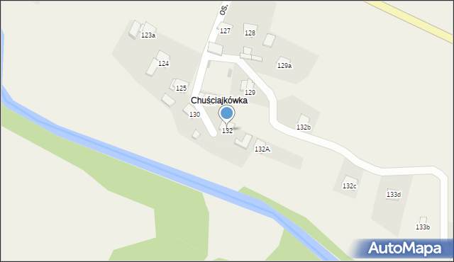 Kuków, Kuków, 132, mapa Kuków