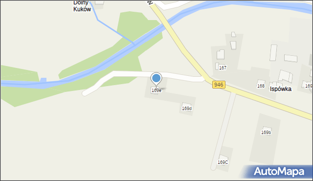 Kuków, Kuków, 169e, mapa Kuków