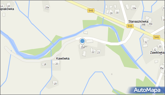 Kuków, Kuków, 21a, mapa Kuków