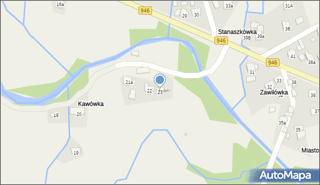 Kuków, Kuków, 23, mapa Kuków