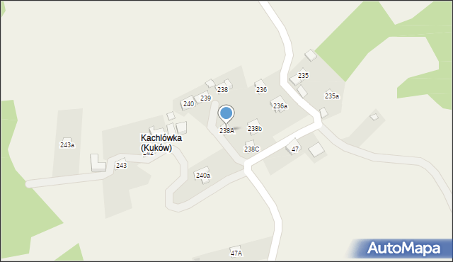 Kuków, Kuków, 238A, mapa Kuków