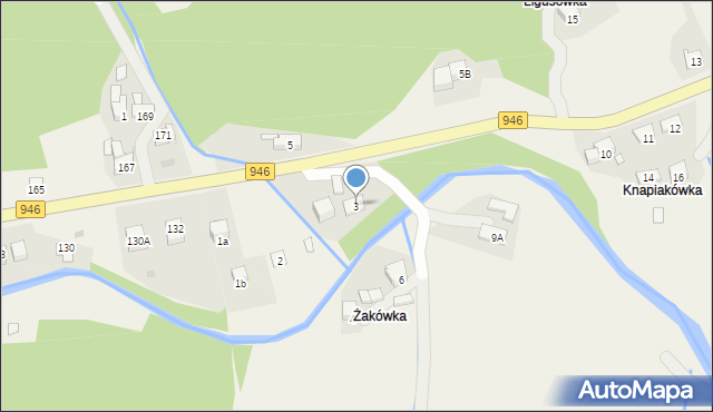 Kuków, Kuków, 3, mapa Kuków