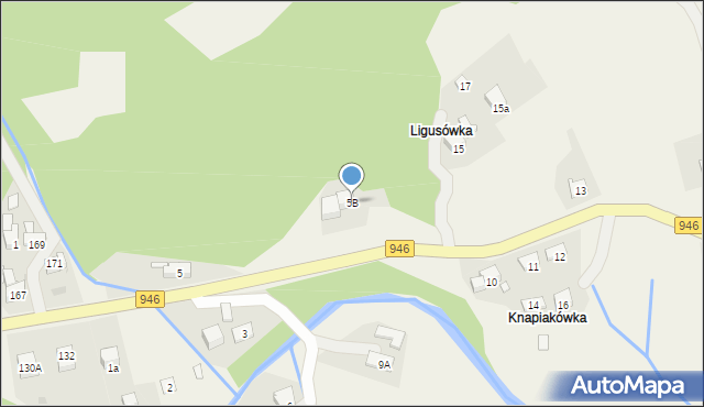 Kuków, Kuków, 5B, mapa Kuków