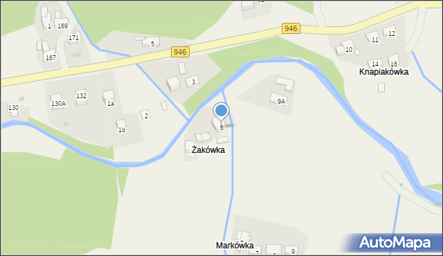 Kuków, Kuków, 6, mapa Kuków