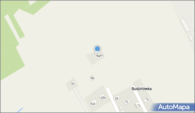 Kuków, Kuków, 70a, mapa Kuków