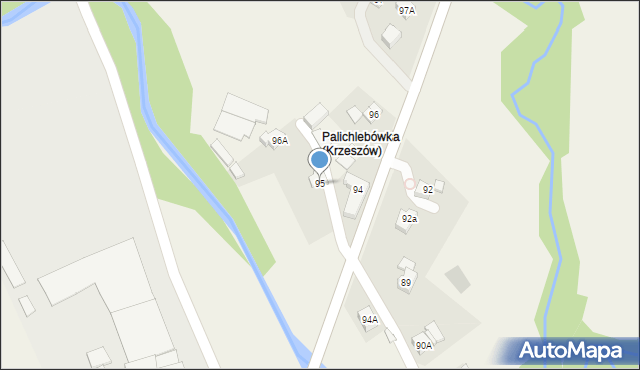 Kuków, Kuków, 95, mapa Kuków