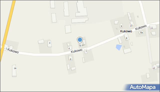 Kukowo, Kukowo, 5, mapa Kukowo