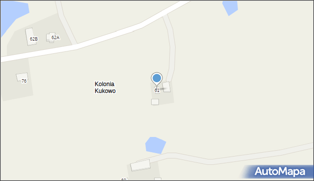 Kukowo, Kukowo, 61, mapa Kukowo