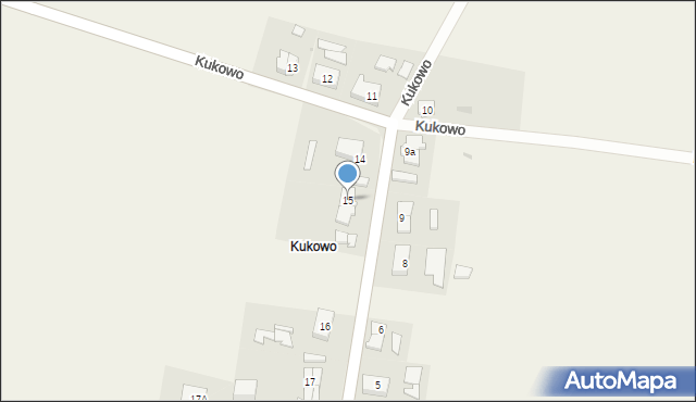 Kukowo, Kukowo, 15, mapa Kukowo