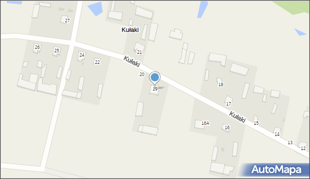 Kułaki, Kułaki, 19, mapa Kułaki