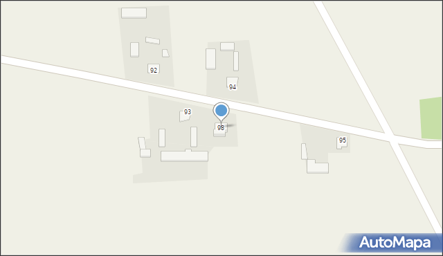 Kułakowice Trzecie, Kułakowice Trzecie, 98, mapa Kułakowice Trzecie