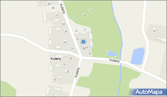 Kulany, Kulany, 16, mapa Kulany