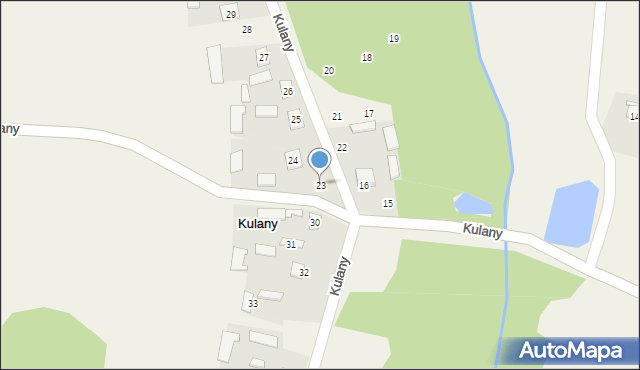 Kulany, Kulany, 23, mapa Kulany