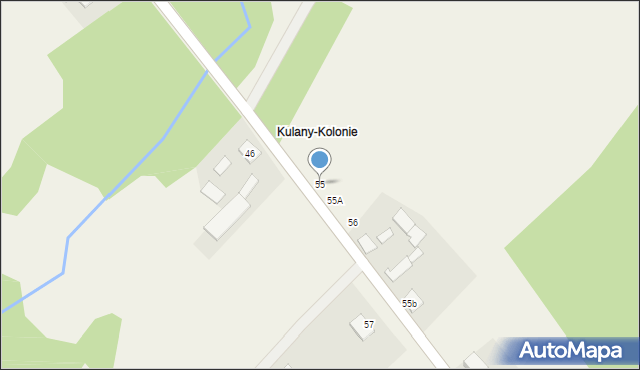 Kulany, Kulany, 55, mapa Kulany