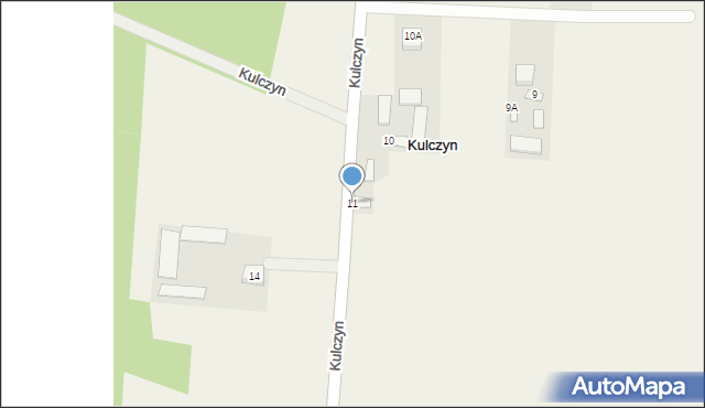 Kulczyn, Kulczyn, 11, mapa Kulczyn