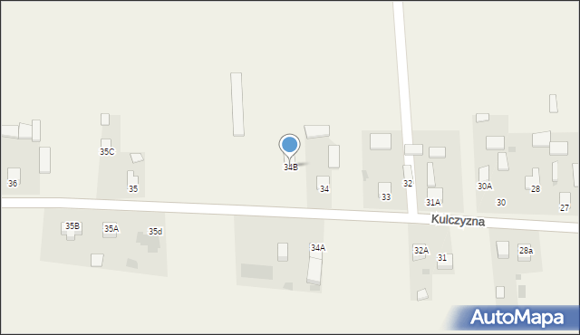 Kulczyzna, Kulczyzna, 34B, mapa Kulczyzna