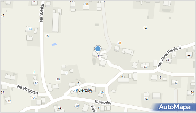 Kulerzów, Kulerzów, 4, mapa Kulerzów