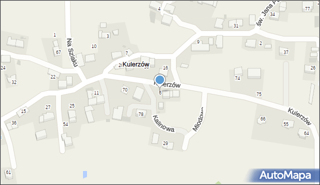 Kulerzów, Kulerzów, 6, mapa Kulerzów