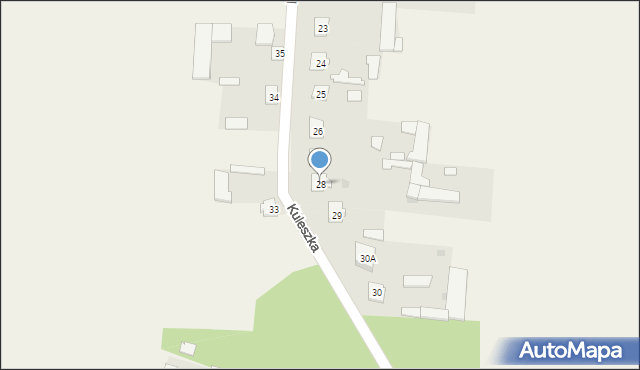 Kuleszka, Kuleszka, 28, mapa Kuleszka