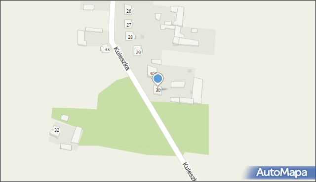 Kuleszka, Kuleszka, 30, mapa Kuleszka