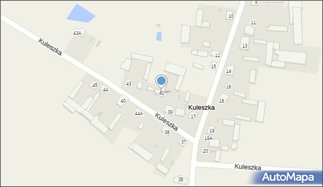 Kuleszka, Kuleszka, 41, mapa Kuleszka