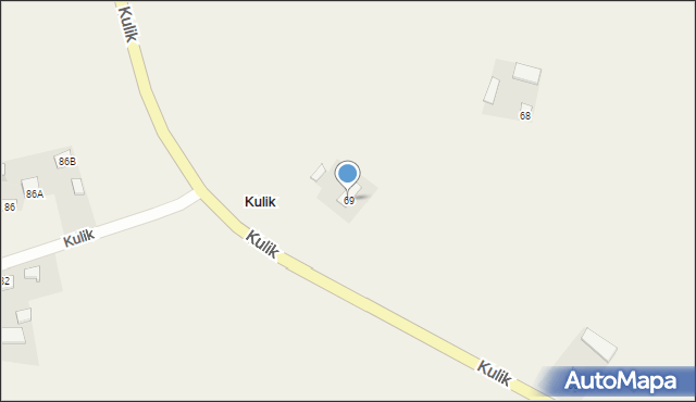 Kulik, Kulik, 69, mapa Kulik