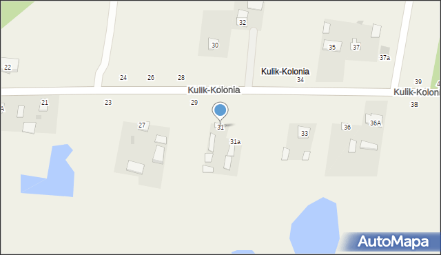 Kulik-Kolonia, Kulik-Kolonia, 31, mapa Kulik-Kolonia