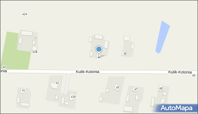 Kulik-Kolonia, Kulik-Kolonia, 44, mapa Kulik-Kolonia