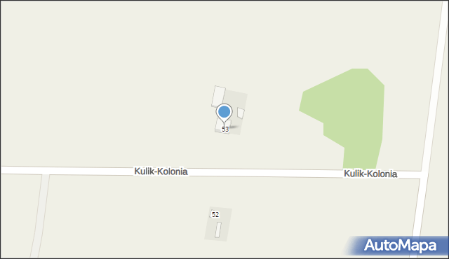 Kulik-Kolonia, Kulik-Kolonia, 53, mapa Kulik-Kolonia