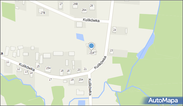 Kulikówka, Kulikówka, 21A, mapa Kulikówka